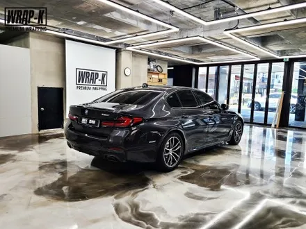 BMW 5시리즈 G30 520i 크롬죽이기 랩핑으로 튜닝효과 / 고양 덕양구