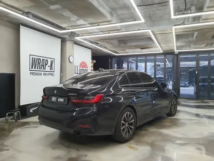 김포 BMW 3시리즈 320d 크롬죽이기를 통한 그릴 머플러까지 크롬 랩핑 완벽구현 / 경기 고양 덕양