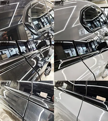 덕양구향동랩핑 bmw 3시리즈 320d 락그레이 전체랩핑 / 고양 덕양구