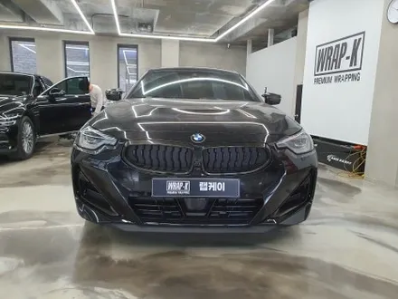 BMW M240i 세륨그레이 그릴 리어디퓨저 사이드미러 랩핑으로 드레스업 / 경기 고양 덕양