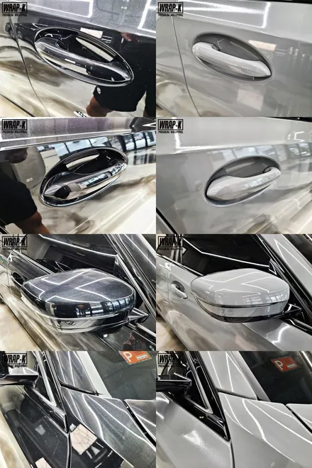 덕양구향동랩핑 bmw 3시리즈 320d 락그레이 전체랩핑 / 고양 덕양구