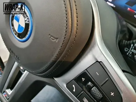 BMW i4 핸들 랩핑으로 튜닝하기 / 고양 덕양구