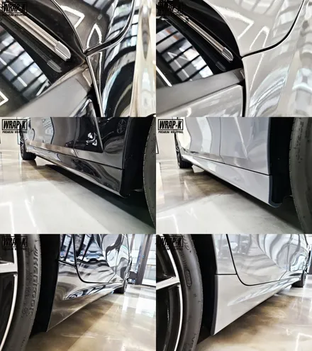 덕양구향동랩핑 bmw 3시리즈 320d 락그레이 전체랩핑 / 고양 덕양구