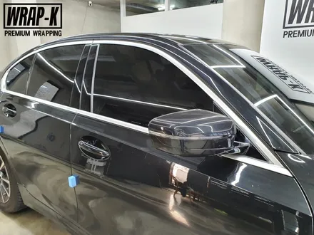 김포 BMW 3시리즈 320d 크롬죽이기를 통한 그릴 머플러까지 크롬 랩핑 완벽구현 / 경기 고양 덕양