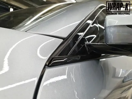 BMW 5시리즈 530i 눈썹몰딩 크롬죽이기 랩핑 / 경기 고양 덕양