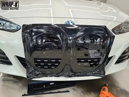 BMW i4랩핑의 확실한 포인트 i4그릴랩핑 으로 변신시키기 / 고양 덕양구