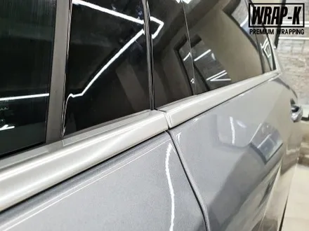 BMW 5시리즈 530i 눈썹몰딩 크롬죽이기 랩핑 / 경기 고양 덕양