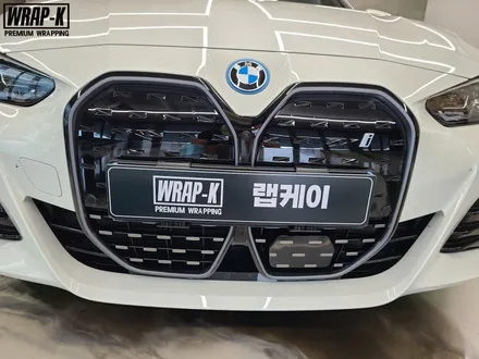 BMW i4랩핑의 확실한 포인트 i4그릴랩핑 으로 변신시키기 / 고양 덕양구