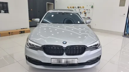 울산랩핑 크롬죽이기 bmw530i 깔끔하게 시공 / 울산, 경남