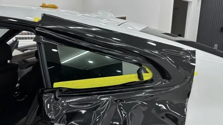 울산랩핑 BMW 6gt 크롬죽이기 깔끔한 시공 / 울산 반구동