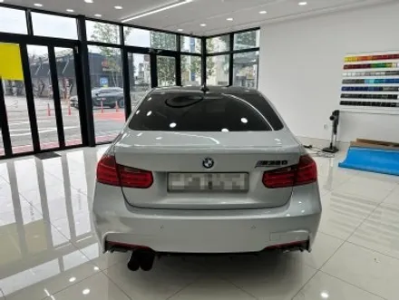 울산자동차랩핑 BMW 320i 사틴블랙 전체랩핑 시공기 / 울산 반구동