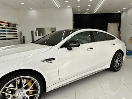 울산랩핑 벤츠 AMG gt43 크롬죽이기 랩핑 / 울산 반구동