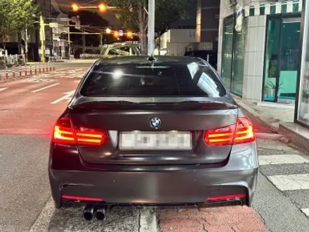 울산자동차랩핑 BMW 320i 사틴블랙 전체랩핑 시공기 / 울산 반구동