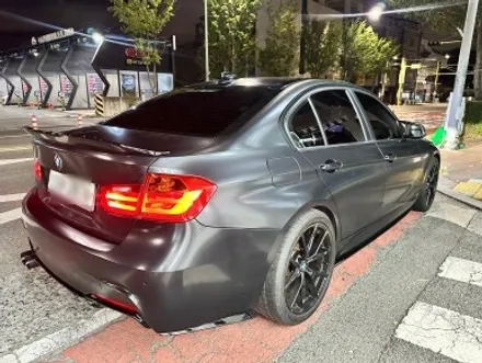 울산자동차랩핑 BMW 320i 사틴블랙 전체랩핑 시공기 / 울산 반구동