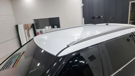 울산랩핑 쌍용 티볼리 투톤 루프스킨 제거 및 시공 / 울산, 경남