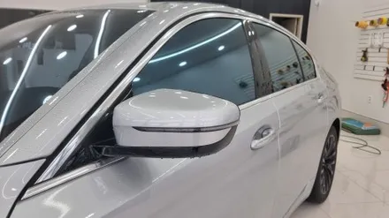 울산랩핑 크롬죽이기 bmw530i 깔끔하게 시공 / 울산, 경남