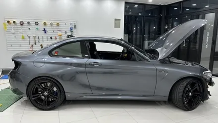 울산랩핑 BMW M2 전체랩핑 에이버리 인텐스 블루 / 울산, 경남