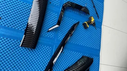 울산랩핑 | 팰리세이드 크롬죽이기 & 휠도색 작업기 / 울산 반구동
