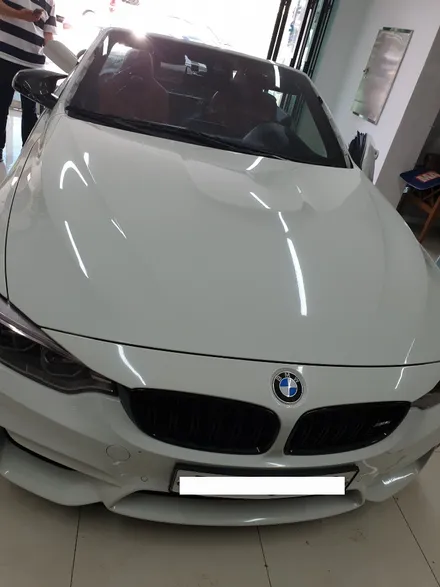 제주자동차랩핑 BMW 320i 전체랩핑 시공! 제주 래퍼샵 / 제주시 오라일동