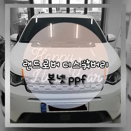 JEJU-WRAPPER 랜드로버 디스커버리 본넷 ppf / 제주시 오라일동