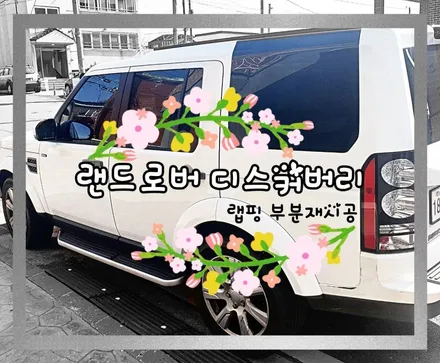 JEJU-WRAPPER _ 랜드로버 디스커버리 부분랩핑 재시공 / 제주시 오라일동