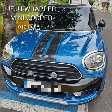 JEJU-WRAPPER:MINICOOPER 사이드 미러 랩핑 / 제주시 오라일동