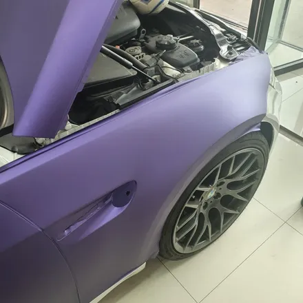 제주래퍼샵 BMW E92 M3 전체랩핑 / 제주시 오라일동