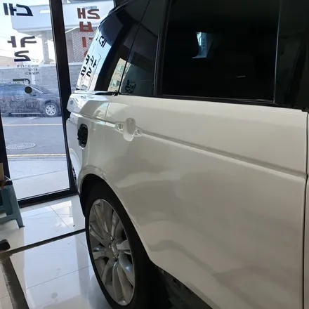 제주래퍼샵 레인지로버 전체랩핑 / 제주시 오라일동