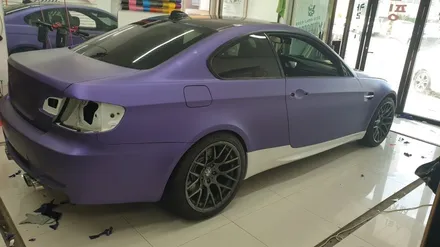 제주래퍼샵 BMW E92 M3 전체랩핑 / 제주시 오라일동