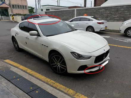 제주자동차랩핑 마세라티 기블리 부분랩핑 시공! 제주 래퍼샵 / 제주시 오라일동