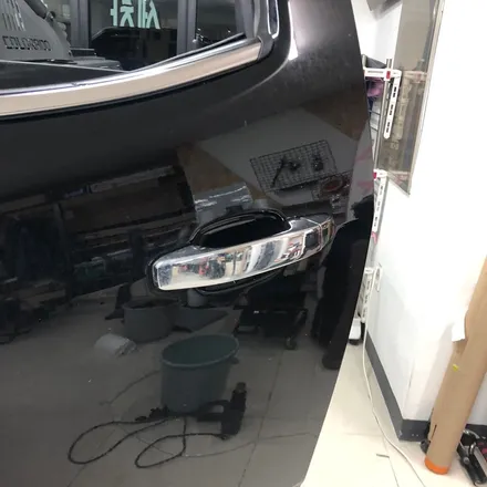 제주자동차랩핑 쉐보레 콜로라도 부분 포인트랩핑 크롬 죽이기 / 제주시 오라일동