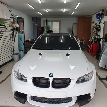 제주래퍼샵 BMW E92 M3 전체랩핑 / 제주시 오라일동