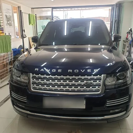 제주래퍼샵 레인지로버 전체랩핑 / 제주시 오라일동