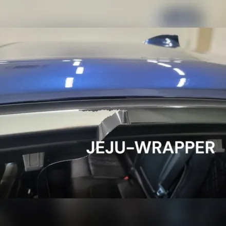 JEJU-WRAPPER:BMW 520D 크롬죽이기(재시공)랩핑 제주 / 제주시 오라일동