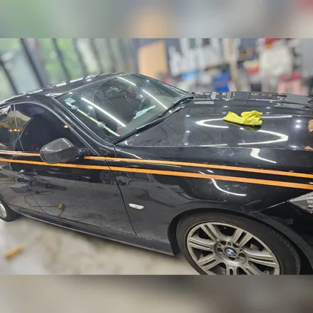 JEJU-WRAPPER:BMW 320D 데칼띠 작업:제주 랩핑 전문 / 제주시 오라일동
