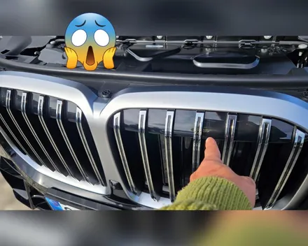 JEJU-WRAPPER:BMW X7 그릴 랩핑:제주도 바이크 신차 / 제주시 오라일동