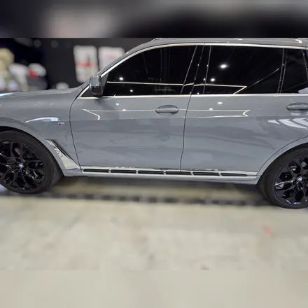 JEJU-WRAPPER:BMW X7 크롬죽이기:제주 랩핑 데칼 전문 래퍼샵 / 제주시 오라일동