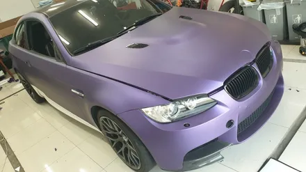제주래퍼샵 BMW E92 M3 전체랩핑 / 제주시 오라일동