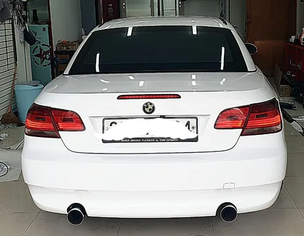 JEJU-WRAPPER _ BMW 355i 컨버터블 전체랩핑 / 제주시 오라일동