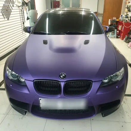제주래퍼샵 BMW E92 M3 전체랩핑 / 제주시 오라일동