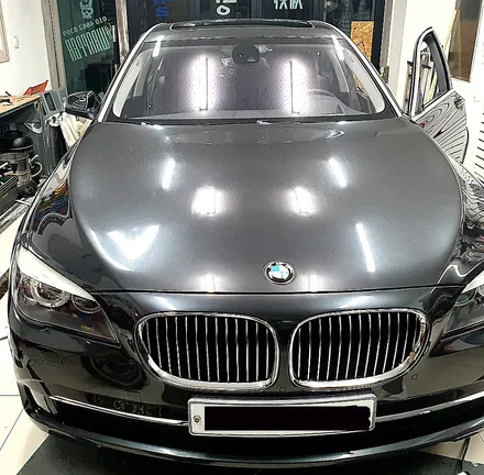JEJU-WRAPPER _ BMW 7 크롬몰딩랩핑 / 제주시 오라일동