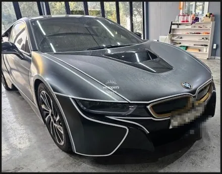 JEJU-WRAPPER : BMW i8 랩핑 / 제주시 오라일동