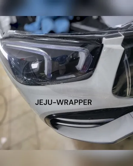 JEJU-WRAPPER:BMW GLE53 AMG 생활보호,라이트 PPF / 제주시 오라일동