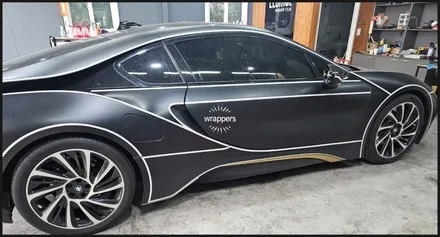 JEJU-WRAPPER : BMW i8 랩핑 / 제주시 오라일동