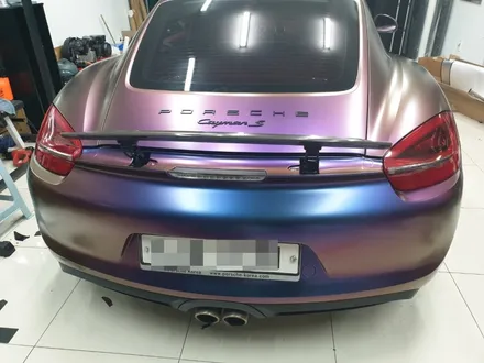 제주자동차랩핑  포르쉐 카이맨 전체랩핑 시공! 제주래퍼샵 / 제주시 오라일동