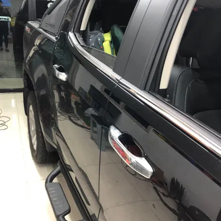 제주자동차랩핑 쉐보레 콜로라도 부분 포인트랩핑 크롬 죽이기 / 제주시 오라일동