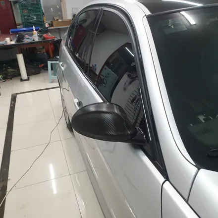 JEJU WRAPPER BMW320I 루프스킨/그릴/카본미러 시공 / 제주시 오라일동