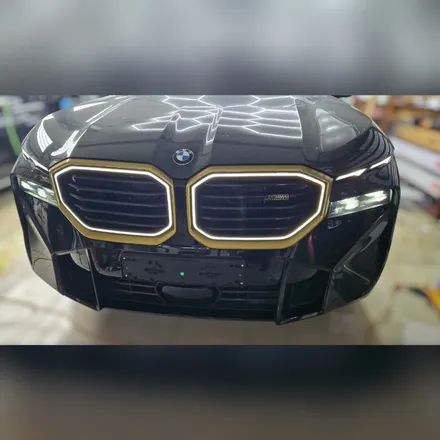 JEJU-WRAPPER:BMW XM 골드 포인트 랩핑:제주 랩핑 전문샵 / 제주시 오라일동