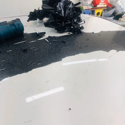 제주 자동차 랩핑 아반떼 md 루프스킨 제거 및 시공 랩핑 래퍼샵 / 제주시 오라일동