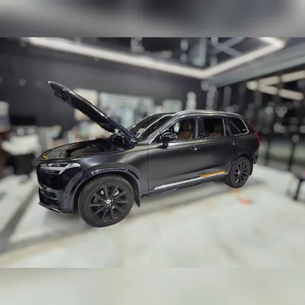 JEJU-WRAPPER:볼보 XC90 전체 무광 랩핑:제주도 랩핑 래핑 전문샵 / 제주시 오라일동